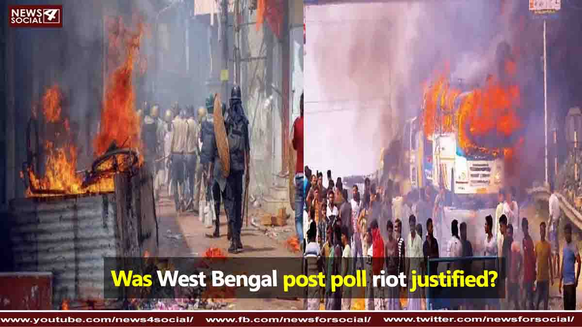 Was the west Bengal post-poll riot justified?